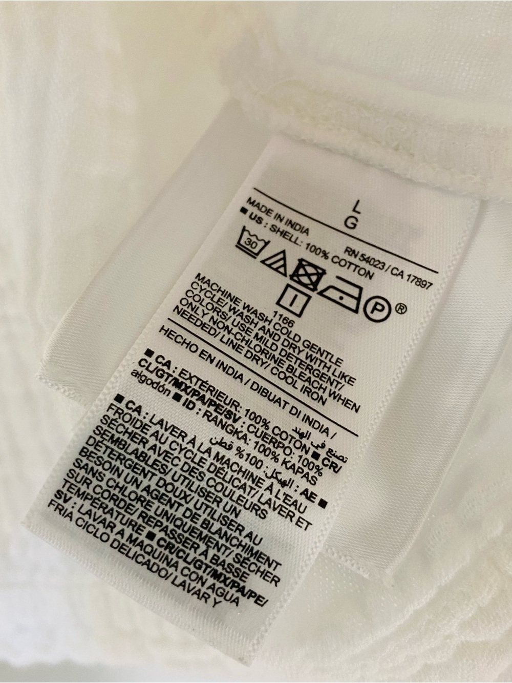 OLD NAVY Cropped Boxy Gauze Shirt - Picture 7 of 7